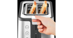 Krups Krups Toaster Control Line KH442D silber/schwarz, 700 Watt, fur 2 Scheiben Toast  silber/schwarz Krups Toaster Control Line KH442D серебристый/черный, 700 Вт, на 2 ломтика тостов