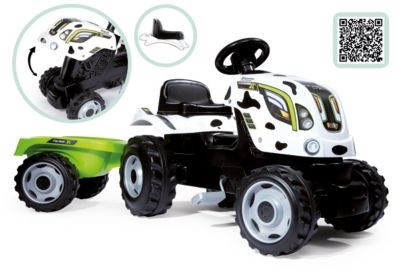 Smoby Traktor Farmer XL Kuhdesign Трактор Farmer XL для коров