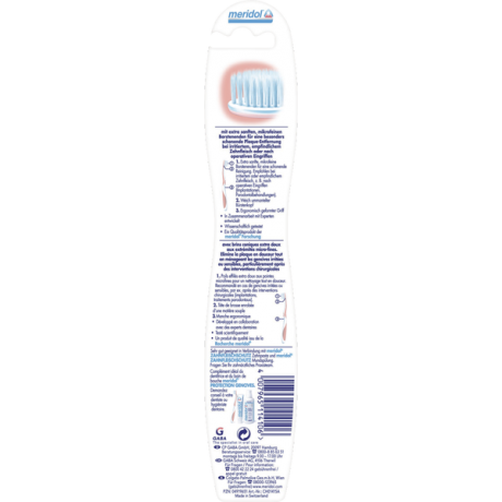 meridol Spezial Kurzkopf Zahnburste extra sanft, Меридол Зубная щетка	для чувствительных зубов, очень мягкая, 1 шт