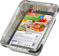 Profissimo Алюминивые миски с Крышкой	 1л, 6 шт