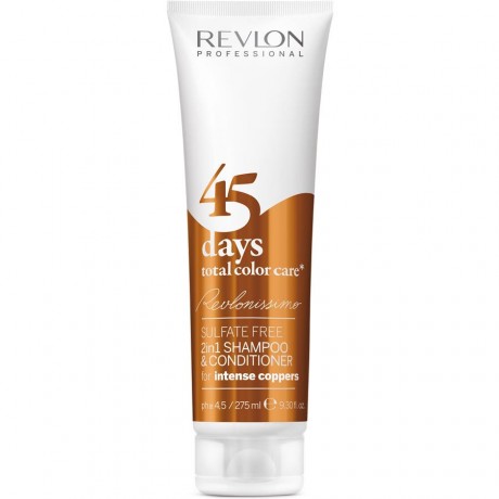 Revlon (Ревлон)  Professional Revlon (Ревлон) issimo 45 Days Shampoo Шампунь против перхоти & Conditioner Кондиционер Intense Coppers, 275 мл