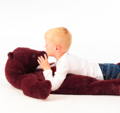 Ikea DJUNGELSKOG, Икеа Медведь из Икеи большая мягкая игрушка, 100 см, оригинал, Германия