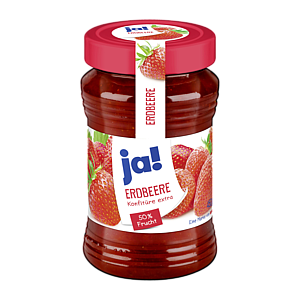 ja! Клубничное варенье Экстра 450г