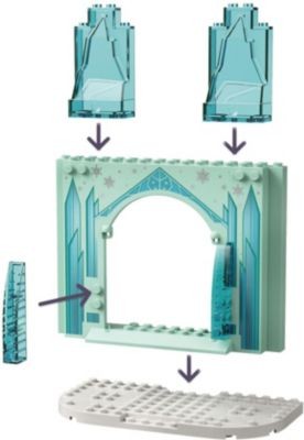 LEGO LEGO Disney Princess 43194 Annas und Elsas Wintermarchen LEGO Disney Princess 43194 Зимняя сказка Анны и Эльзы