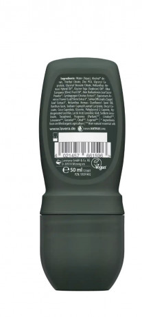 Lavera Men Care 48h Sensitive Deodorant Roll-On, Лавера Шариковый дезодорант для мужчин, 50 мл