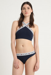 Tommy Hilfiger AUTHENTIC THONG Thong blue НАСТОЯЩИЕ ТОНГИ Стринги синий