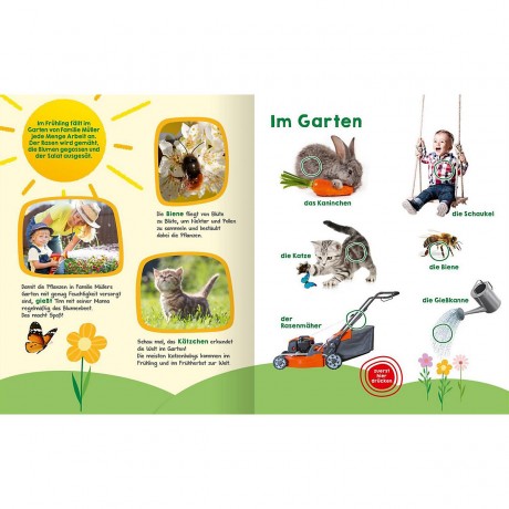 arsEdition Verlag Mein grosses Gerauschebuch: Fruhling Моя большая шумовая книга: Весна