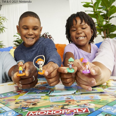 Hasbro MONOPOLY ANIMAL CROSSING МОНОПОЛЬНЫЙ ПЕРЕХОД ЖИВОТНЫХ