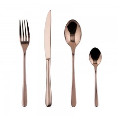 Sambonet Sambonet Taste - Edelstahl / PVD Kupfer Besteckset 24-tlg. Vollheft / Monoblock Sambonet Taste - набор столовых приборов из нержавеющей стали / меди с PVD-покрытием, 24 предм. Полный буклет/моноблок