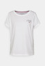 Tommy Hilfiger SHORT SLEEVE Pyjama top white КОРОТКИЙ РУКАВ топ от пижамы белый