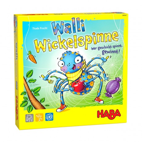Haba Walli Wickelspinne Вьющийся паук Walli