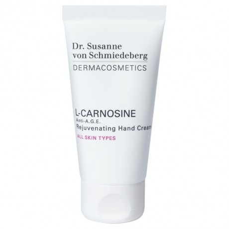 Dr. Susanne von Schmiedeberg L-Carnosine Anti-A.G.E. Rejuvenating Hand Cream  L-карнозин против A.G.E. Омолаживающий крем для рук