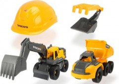 Dickie Toys Volvo Baustellen Spielset Игровой набор Volvo на стройплощадке