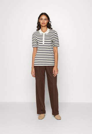 Tommy Hilfiger REG STRIPE  Polo shirt Breton White/Desert Sky REG STRIPE Рубашка поло Бретон Уайт/Пустынное небо