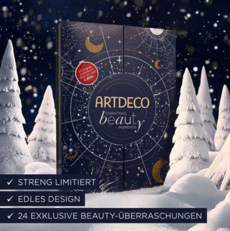 Artdeco MAKE-UP Christmas Beauty Moments 2025 Adventskalender, Адвент-календарь 2025, 24 бьюти сюрприза
