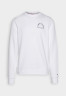 Tommy Hilfiger SHADOW UNISEX Sweatshirt optic white SHADOW UNISEX Толстовка оптический белый