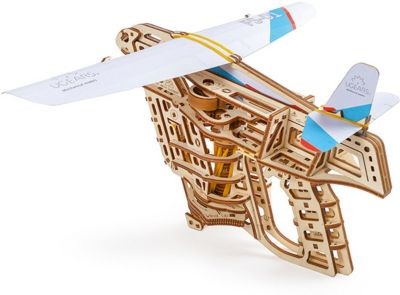UGEARS Modellbausatz FLUGZEUGSTARTER Комплект модели PLANE STARTER