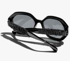 CHANEL RUNDE SONNENBRILLE, Шанель Солнцезащитные очки круглой формы