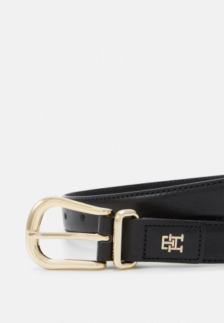 Tommy Hilfiger CASUAL Belt black ПОВСЕДНЕВНЫЙ Ремень черный