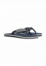 Tommy Hilfiger WEBBING LOGO T-bar sandals space blue WEBBING LOGO Сандалии с Т-образной перемычкой космический синий