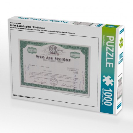 CALVENDO Puzzle CALVENDO Puzzle Aktien Wertpapiere \/ CH-Version Пазл CALVENDO Puzzle акции ценных бумаг / версия CH