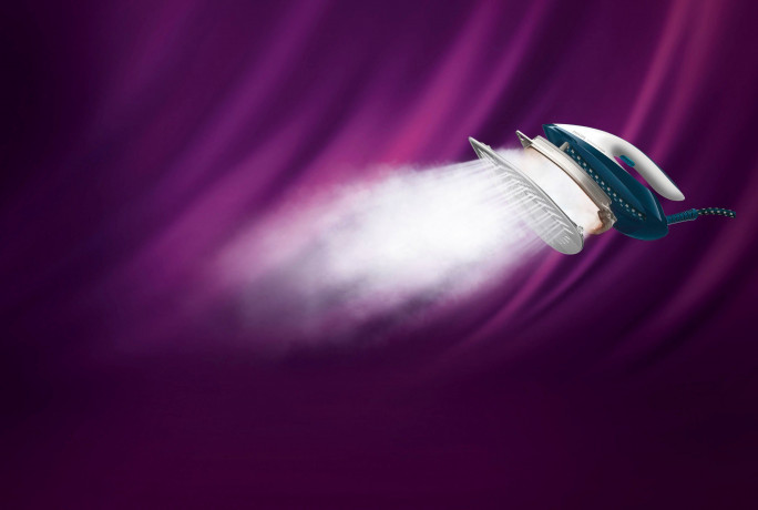 Philips Philips Dampfbugelstation PerfectCare Compact GC7844/20, 1500 ml Wassertank, 2.400 Watt, OptimalTemp, 400 gr Dampfstoss  Паровая гладильная станция Philips PerfectCare Compact GC7844/20, резервуар для воды 1500 мл, 2400 Вт, OptimalTemp, паровой уд