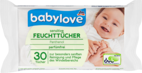 babylove Влажные салфетки для чувствительной кожи, 30 шт.