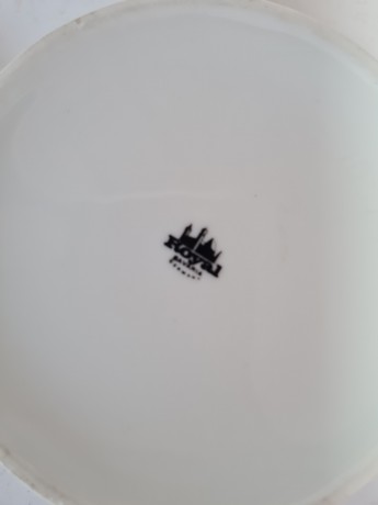 Royal Bavaria Винтажная Шкатулка круглая "Сакура", 10см, Германия, 1960-70гг.