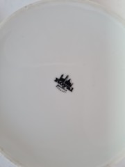 Royal Bavaria Винтажная Шкатулка круглая "Сакура", 10см, Германия, 1960-70гг.