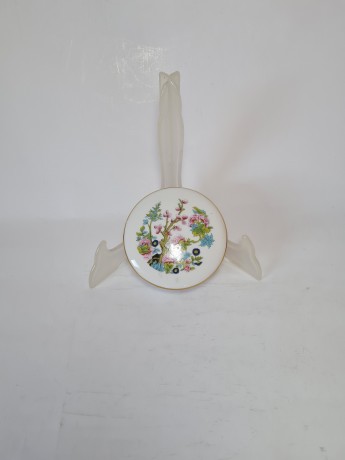 Royal Bavaria Винтажная Шкатулка круглая "Сакура", 10см, Германия, 1960-70гг.