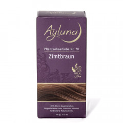 Ayluna Naturkosmetik Haarfarbe Nr.70 Zimtbraun  Краска для волос #70 Корично-коричневый