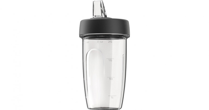 Kenwood Kenwood Blend-Xtract Sport Aufsatz Smoot­hie2Go-Behalter KAH740PL, Becher transparent/schwarz, 2 Stuck  transparent/schwarz Kenwood Blend-Xtract Sport насадка Smoothie2Go контейнер KAH740PL, чашка прозрачная/черная, 2 шт.