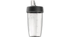 Kenwood Kenwood Blend-Xtract Sport Aufsatz Smoot­hie2Go-Behalter KAH740PL, Becher transparent/schwarz, 2 Stuck  transparent/schwarz Kenwood Blend-Xtract Sport насадка Smoothie2Go контейнер KAH740PL, чашка прозрачная/черная, 2 шт.