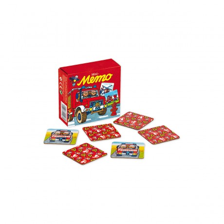 TapirElla Mini-Memo Feuerwehr Мини-памятка пожарной команде