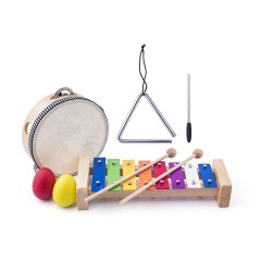 Woodyland Holzspielzeug Instrumenten Set Набор деревянных игрушечных инструментов