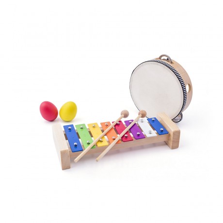 Woodyland Holzspielzeug Instrumenten Set Набор деревянных игрушечных инструментов