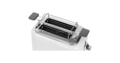 Kenwood Kenwood kMix Toaster TCX751WH weiss/silber, 900 Watt, fur 2 Scheiben Toast  weiss/silber Тостер Kenwood kMix TCX751WH белый/серебристый, 900 Вт, на 2 ломтика тостов