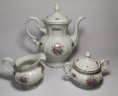 Johann Seltmann Bavaria Vohenstrauss, Иоганн Зельтманн Чайный набор "Вохенштраусс", 3 предмета, 1949-1955гг.