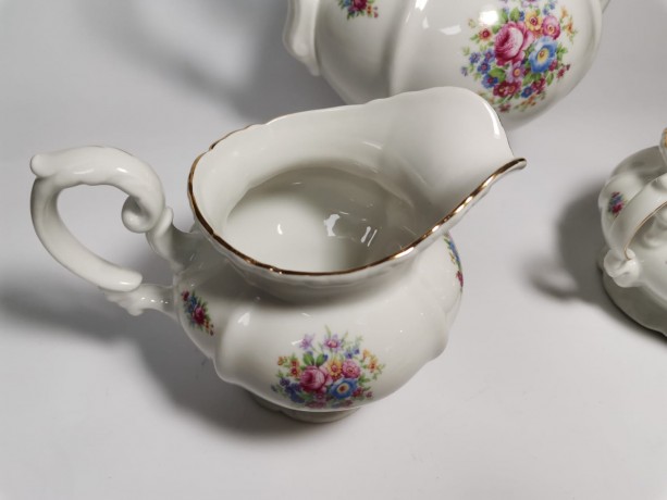 Johann Seltmann Bavaria Vohenstrauss, Иоганн Зельтманн Чайный набор "Вохенштраусс", 3 предмета, 1949-1955гг.