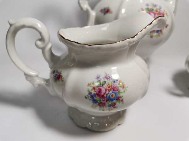 Johann Seltmann Bavaria Vohenstrauss, Иоганн Зельтманн Чайный набор "Вохенштраусс", 3 предмета, 1949-1955гг.