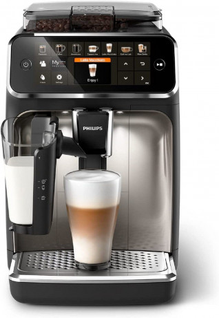 Philips Philips Kaffeevollautomat Series 5400 Kaffeevollautomat LatteGo Milchaufschaumer Display, Kaffeeautomat Cafemaschine Kaffeemaschine mi Mahlwerk Vollautomat Cafe  Полностью автоматическая кофемашина Philips Series 5400, полностью автоматическая коф