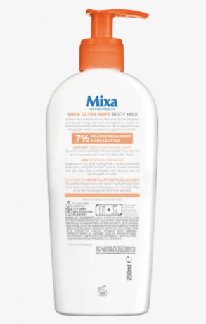 Mixa Körpermilch Shea Ultra Soft Молочко для тела Ши Ультра Софт, 250 мл 