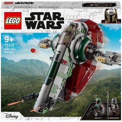 LEGO Star Wars 75312 Boba Fetts Starship  ЛЕГО Звездолет Бобы Фетта