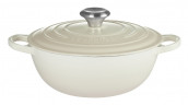 Le Creuset LE CREUSET La Marmite 24cm Meringue SIGNATURE Meringue LE CREUSET La Marmite 24см Безе SIGNATURE