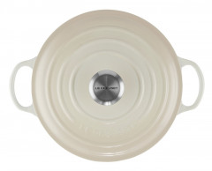 Le Creuset LE CREUSET La Marmite 24cm Meringue SIGNATURE Meringue LE CREUSET La Marmite 24см Безе SIGNATURE