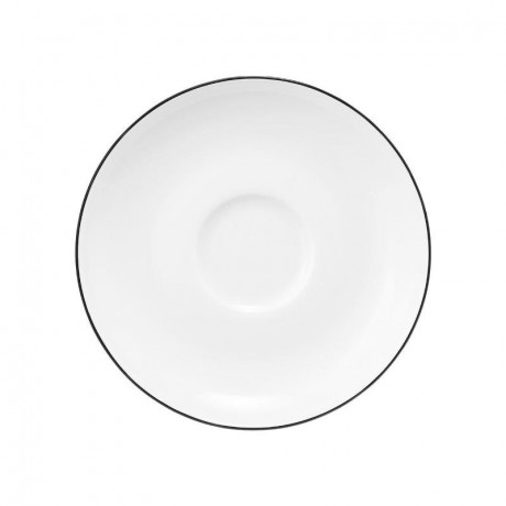 Seltmann Weiden Seltmann Weiden Lido Black Line Espressountertasse 12 cm Блюдце для эспрессо Seltmann Weiden Lido Black Line 12 см