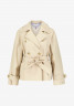 Tommy Hilfiger BELTED Light jacket sand ПОЯС Легкая куртка песок