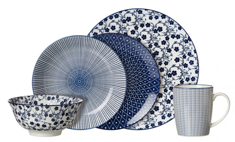 Ritzenhoff & Breker Ritzenhoff & Breker Porzellan-Set ROYAL 30tlg blau Фарфоровый сервиз Ritzenhoff &amp; Breker ROYAL 30 предметов