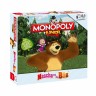 Winning Moves Monopoly Junior Masha und der Bar Монополия Джуниор Маша и бар