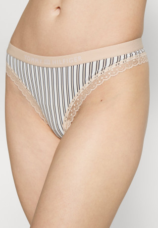 Tommy Hilfiger THONG Thong nola beige ТОНГ стринги нола бежевый